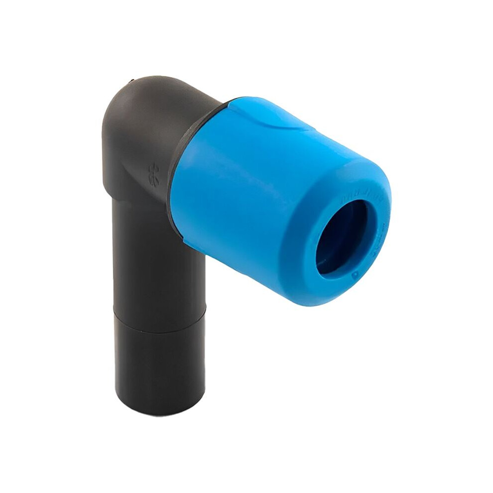 Jg Speedfit Mdpe Blue Plastic Push-Fit Stem Elbow - 20Mm X 25Mm 665628034457