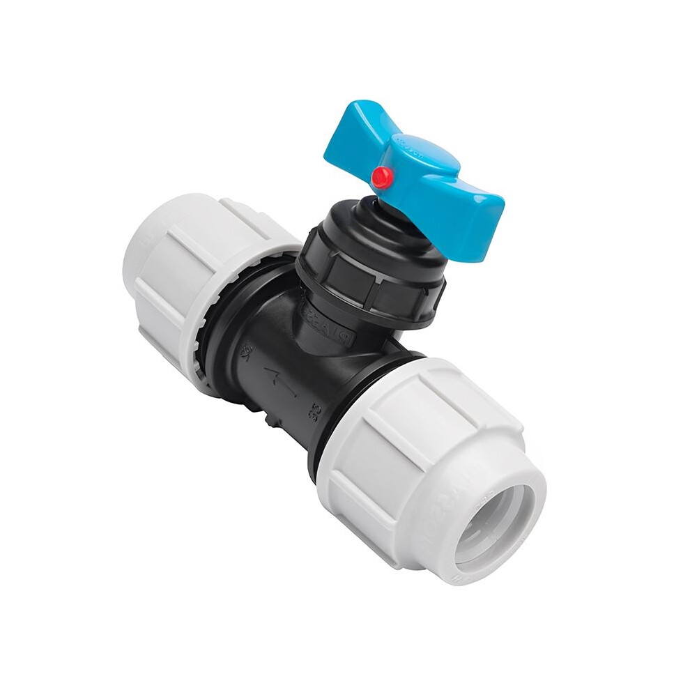 Plasson Compression Mdpe Stop Tap - 20Mm 7296173046546