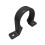 FloPlast Black Pushfit Waste Pipe Clip - 32mm 3