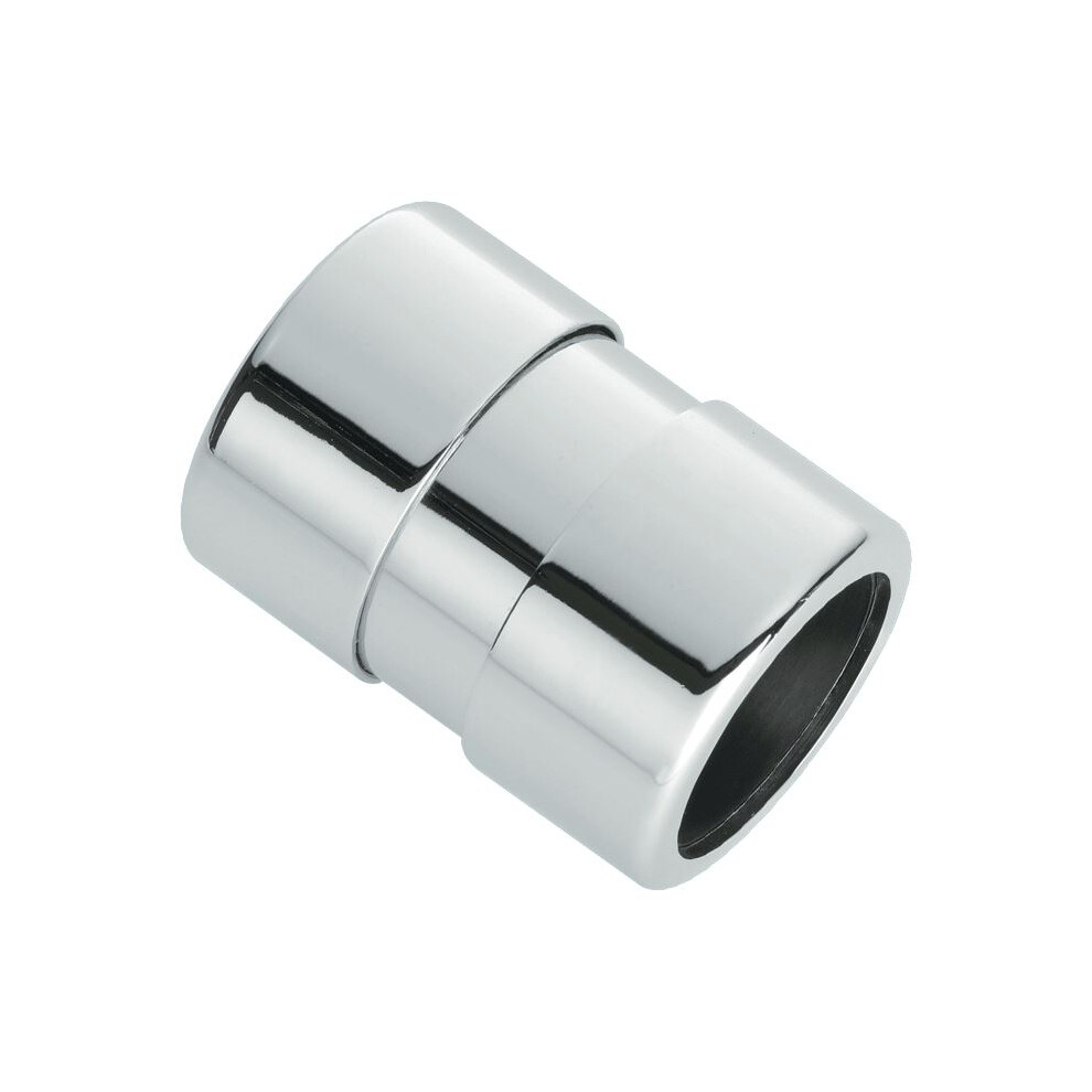 McAlpine 42G-CB Chrome Plated Straight Connector - 42mm