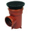 FloPlast Underground Bottle Gully Circular Grid - 110mm 2