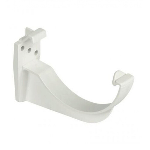 FloPlast White Half Round Fascia Gutter Bracket - 112mm 1