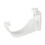 FloPlast White Half Round Fascia Gutter Bracket - 112mm 3