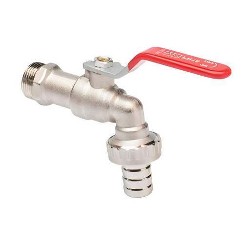 Plasson Compression MDPE Turn Bib Tap - 1/2" BSP