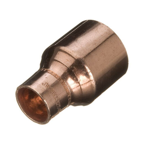 Copper Reducing Coupling End Feed - 54mm x 42mm on OnBuy