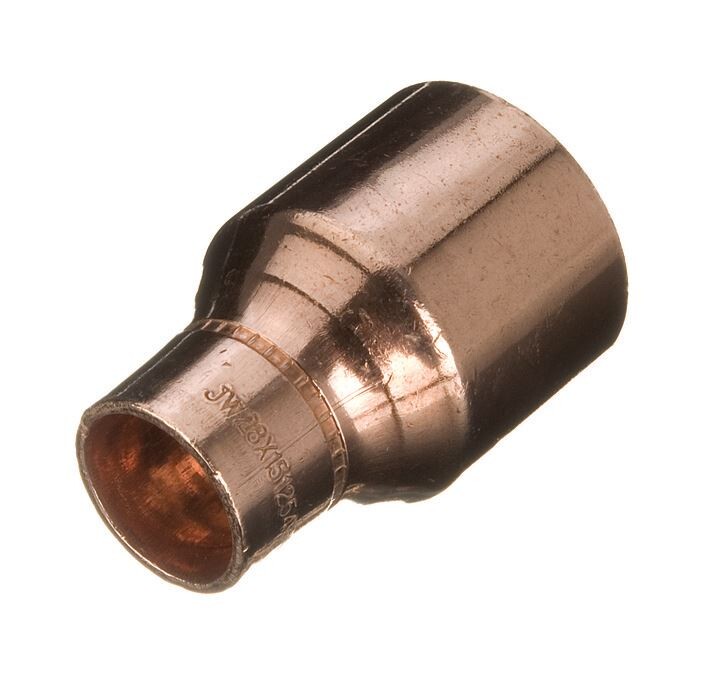 Copper Reducing Coupling End Feed - 54mm x 42mm on OnBuy
