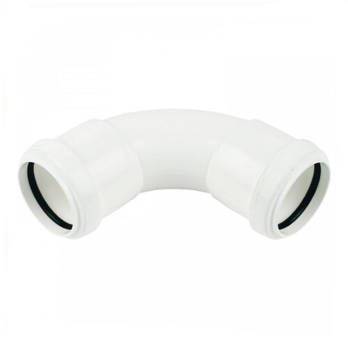 FloPlast White Pushfit Waste Pipe Bend - 40mm on OnBuy