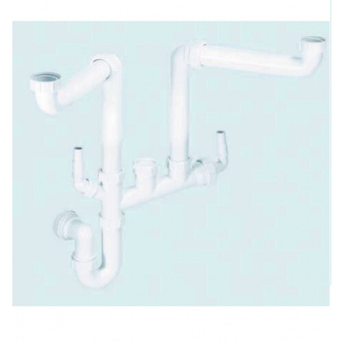 McAlpine McAlpine SSK2 Double Bowl Space Saver Kit - 40mm 1