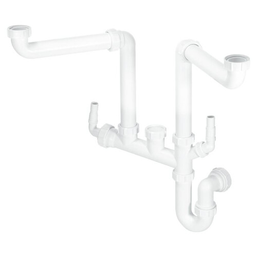 McAlpine McAlpine SSK2 Double Bowl Space Saver Kit - 40mm 2