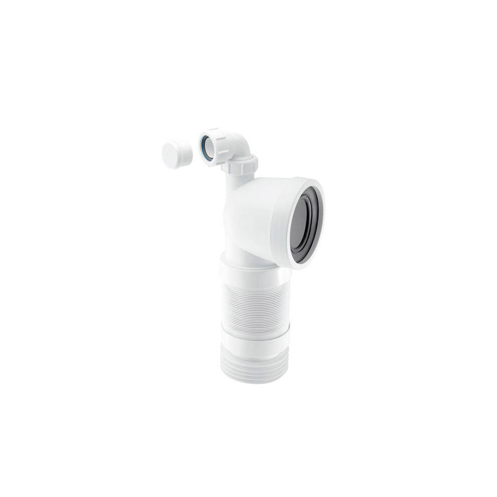 McAlpine WC-CON8FV 90 Bend Pan Connector with Boss  110mm