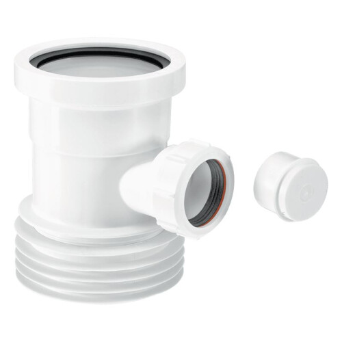 McAlpine McAlpine WC-BP1 Boss Pipe with WC Connectors - 110mm