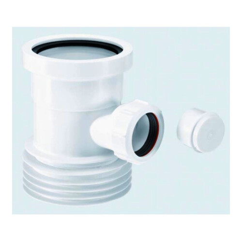 McAlpine McAlpine WC-BP1 Boss Pipe with WC Connectors - 110mm 1