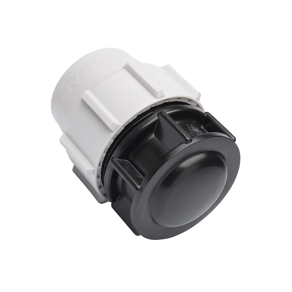 Plasson Compression Mdpe Stop End Plug - 25Mm 7296173054145