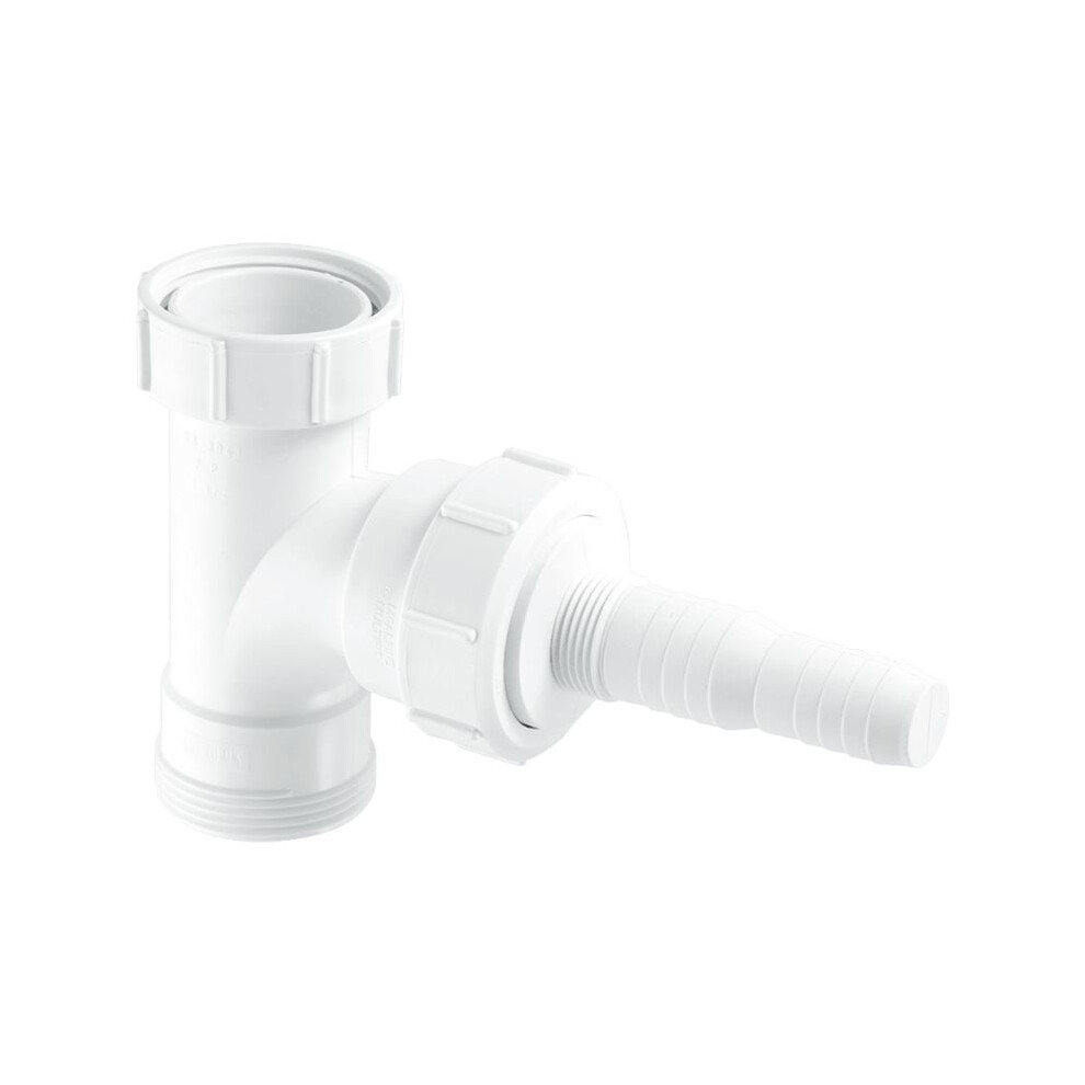 McAlpine V33L Surefit Swept Tee with Appliance Nozzle - 40mm