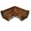 FloPlast Brown Square 90 Gutter - 114mm 1
