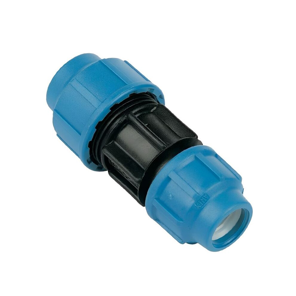Floplast Compression Mdpe Straight Pipe Reducing Coupling - 25Mm X 20Mm 5055149911958