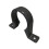 FloPlast Black Pushfit Waste Pipe Clip - 40mm 1