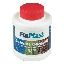 FloPlast Solvent Weld Cement BS6209 250ml (Pack of 12)