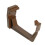 FloPlast Brown Square Fascia Gutter Bracket - 114mm 1