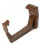 FloPlast Brown Square Fascia Gutter Bracket - 114mm 2