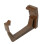 FloPlast Brown Square Fascia Gutter Bracket - 114mm 3