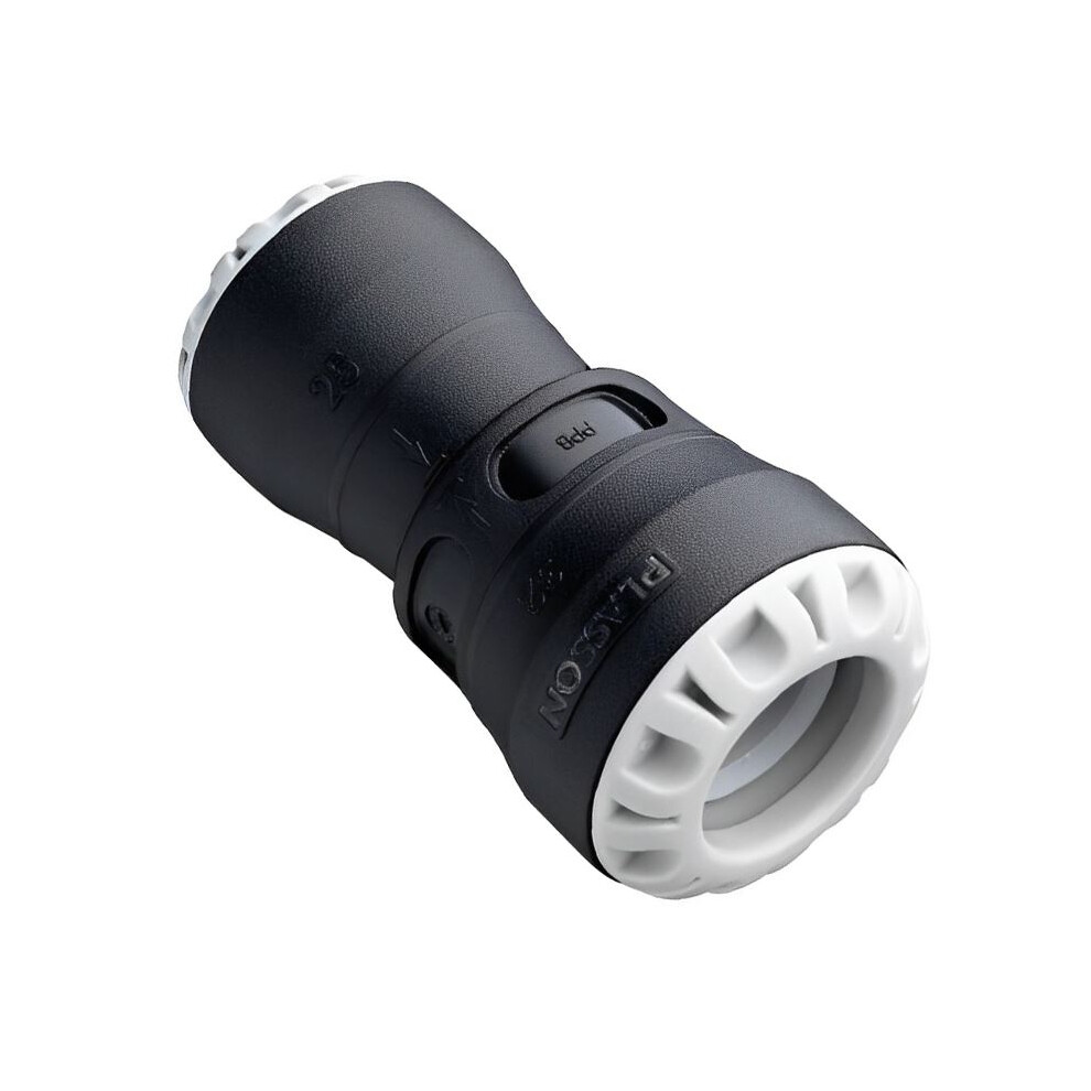 Plasson Mdpe Push Fit Reducing Coupling - 25Mm X 20Mm 7296173364060
