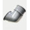 FloPlast Grey Round Gutter Pipe Shoe - 68mm 2