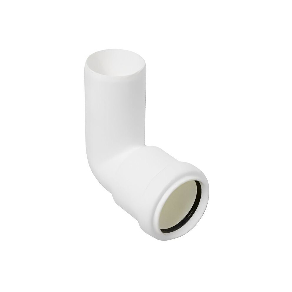 Floplast White Pushfit Waste Pipe Conversion Bend - 32Mm