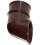 FloPlast Brown Round Gutter Pipe Shoe - 68mm 2