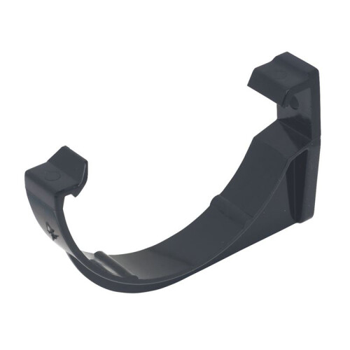 FloPlast Black Half Round Fascia Gutter Bracket - 112mm 2