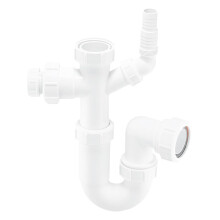 McAlpine ASC10CO Adjustable 'P' Sink Appliance & Condensate Trap - 1 1/2"