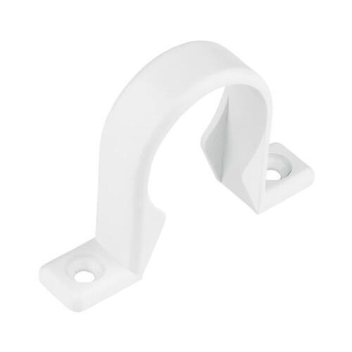 FloPlast White Pushfit Waste Pipe Clip - 40mm 2