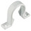 FloPlast White Pushfit Waste Pipe Clip - 40mm 2