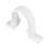 FloPlast White Pushfit Waste Pipe Clip - 40mm 1