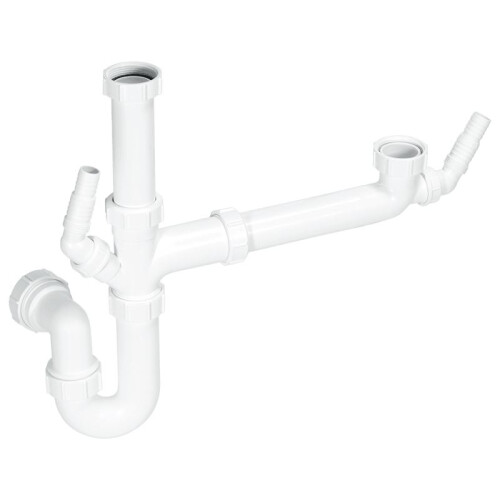 McAlpine McAlpine SK1A Bowl and Half Sink Kit - 40mm
