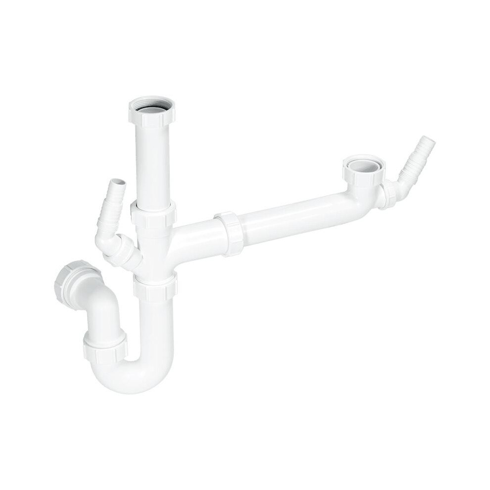 McAlpine SK1A Bowl and Half Sink Kit - 40mm