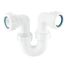 McAlpine TR10 Running Tubular Swivel P Trap - 40mm