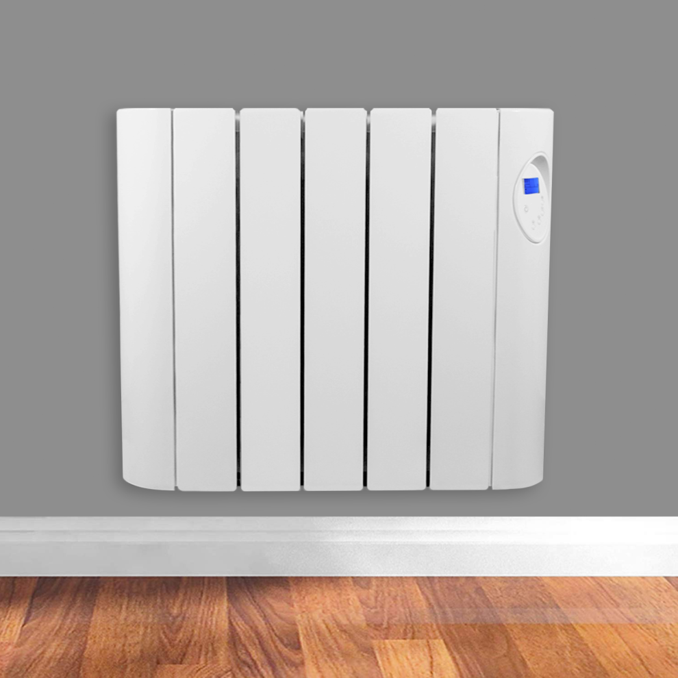 Futura Oil Filled Radiator Wall Mounted Electric Heater 900W 247 Timer