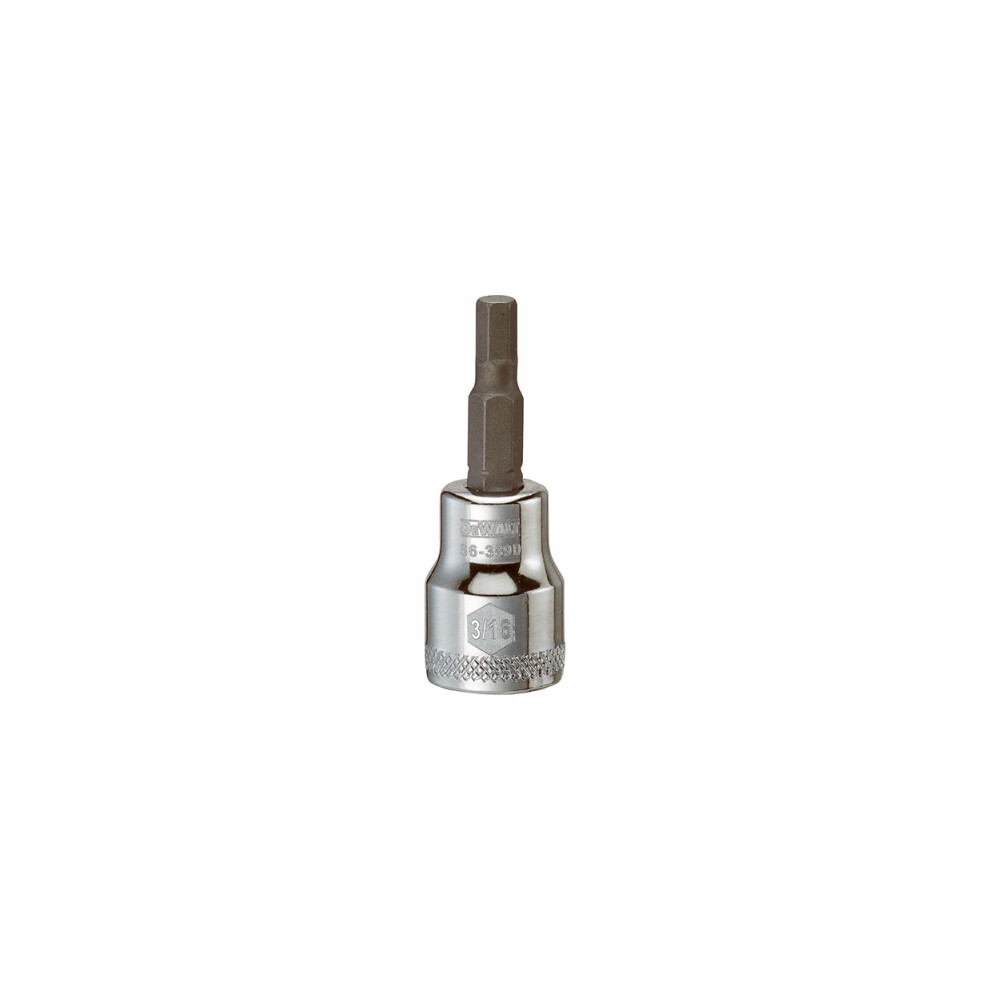 Hex Bit Socket, 3/16-In., 3/8-In. Drive -DWMT86389OSP