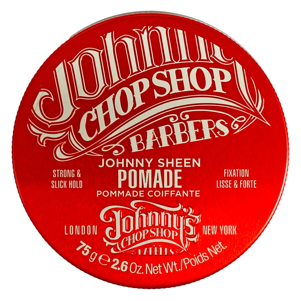 Johnny's Chop Shop Hair Pomade Strong & slick hold 75g
