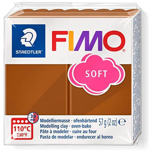 Staedtler Staedtler - Fimo Soft 57g, Caramel