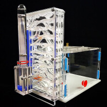 (white) Large Space Ant Nest Live Ants Ornamental Habitat Insect Studio Cage Pet Villa Acrylic City 3d-b1 Ant Dream Workshop Biology Class Toys
