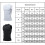 (Black 2, 2XL) Men Ionic Shaping Vest, Comfortable 2