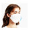 (Blue, 50pcs) 10/30/50 Pieces Ffp2 Kn95 Face Shield Protective Mask 4 Layer Protective Mask Individually Packed Dust Pollution Mask 6