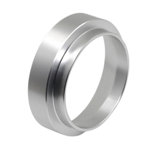(54MM, B) Coffee Universal Dosing Ring Espresso Portafilter Dosing Funnel Ring Aluminum Coffee