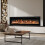 Living And Home (50 Inch) Electric Fireplace with Remote 12 Flame Colors 3