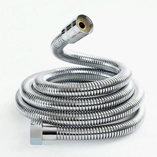 Shower Hose Replacement 2m Stainless Steel Fast Flow Pipe High Quality