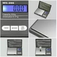 0.01G x 100G Digital Weighing Scales Pocket Grams Small Kitchen Gold