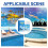 Cleaning Tablets For Swimming Pool Effervescent Long-Lasting Cleaner 5