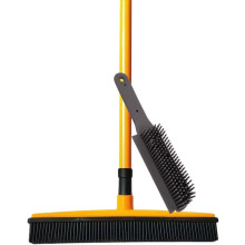 ONESAVE Long Handle Rubber Broom Pet Hair Fur Remover